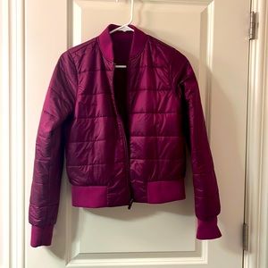 Lululemon reversible bomber